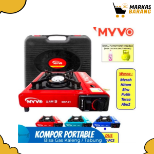 Kompor Portable SNI 2 In 1 Myvo Bisa Gas dan Portable