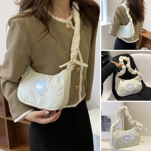 TANGXU926926929 Cute Lace Messenger Nylon Handbags Sling Bag Clutch Shoulder Bags