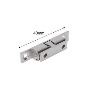 Alloy Spring Cabinet Door Suction Steel Ball Lock/43mm Cabinet Closet Buckle Card Double Ball Lock/adjustable Furniture Cabinet Door Lock