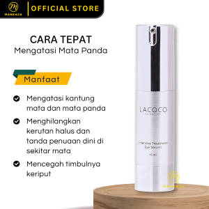 Lacoco Intensive Treatment Eye Serum Original Penghilang Mata Panda Ampuh Penghilang Kantung Mata
