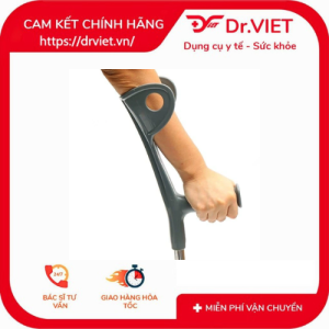 Nạng khuỷu màu trắng C37 Hợp kim nhôm