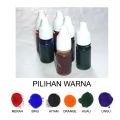 Stempel Flash warna otomatis, logo, bentuk kotak. 