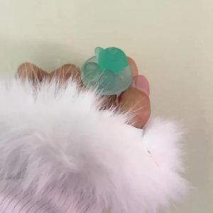 Nhựa resin cổ điển Acrylic Nhẫn Mô Phỏng Ấm Đun Nước Bộ ấm trà Nhẫn Phong cách Trung Quốc Mới Nhẫn Sáng Tạo Cho Phụ Nữ Và Nam Giới