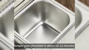 Chocolate Melting Pot Electric Chocolate Tempering Machine Professional Hot Chocolate Melter for Candy Butter Cheese