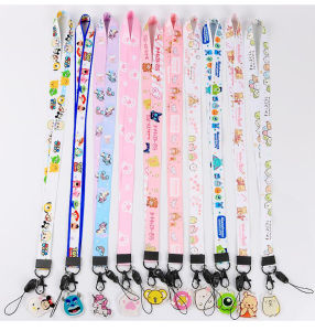 Dây Vải Treo Điện Thoại Dây Đeo Thẻ Sinh Viên Kèm Icon Hoạt Hình - Phong Cách Hàn Quốc Dễ Thương - BE YOU