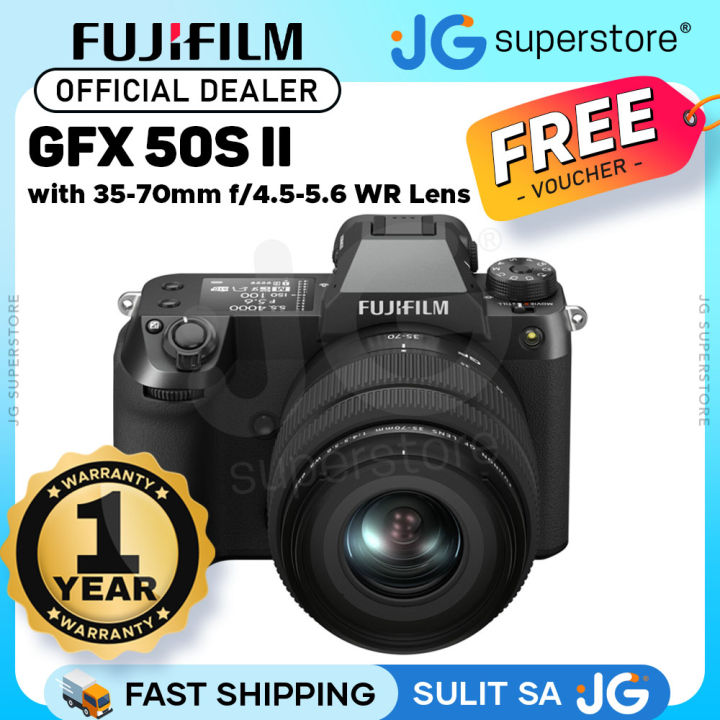 Fujifilm GFX 50S II X CMOS Sensor Medium format