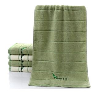 Green Tea Luxury Hotel Spa Grade Bath Towel 75% Genuine Cotton Thick Towel High Absorb ST100