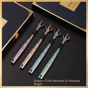 Three-Sided Toothbrush Soft Hair Toothbrush Small Head Toothbrush 3-Sided Toothbrush Oral Cleaning Toothbrush Luxury Toothbrush Gift Box Portable Toothbrush Couple Toothbrush Set Student Toothbrush Household Toothbrush 3D Toothbrush