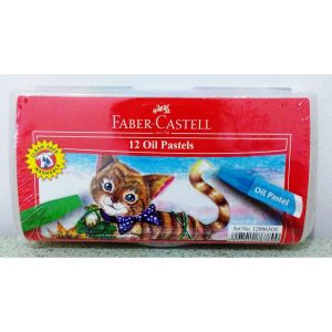 Crayon Faber Castell Isi 12 18 24 Warna - Krayon minyak oil pastel - murah