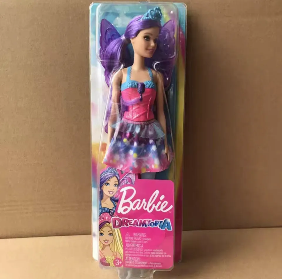 Lilac Fairy! Silky Pale Purple Straight Hair PT Fariy Barbie Doll