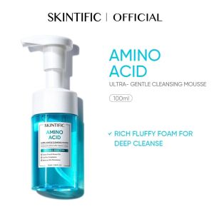 SKINTIFIC Amino Acid Gentle Cleansing Mousse 100ml - Cleanser to Repair Skin Barrier & Hydrate Skin