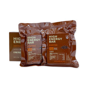 Biscuits High Energy Bar | Coffee Flavor — Perfect for Outdoor Camping Hiking & Workout (120g)