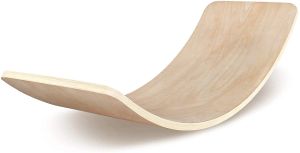 Wooden Balance Board Kids Natural Wobble Board Wooden Toys for Toddlers Kids & Adults