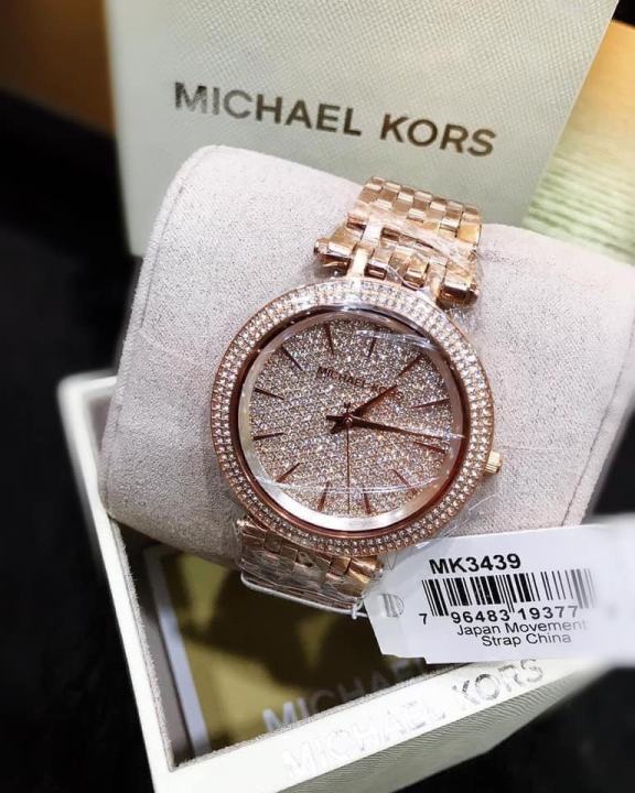 Mk3439 rose gold best sale