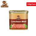 Mr.Squirrel 340g Luncheon Meat Korean style Canned Goods Ready Purefoods (Mix of Chicken & Pork) Luncheon meat Wholesale. 