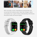 Coonba【⭐BEST⭐】Smart Watch Z49 2.01 inch Bluetooth Call 50+ Sport Mode Heart Rate Blood Pressure Blood Oxygen Health Monitoring Message Reminder Stopwatch Weather Push Music Control Smart Watch. 