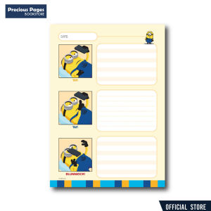 Minions - Tap.Tap. Blummock! Jumbo Memopad by ArteMo Concepts