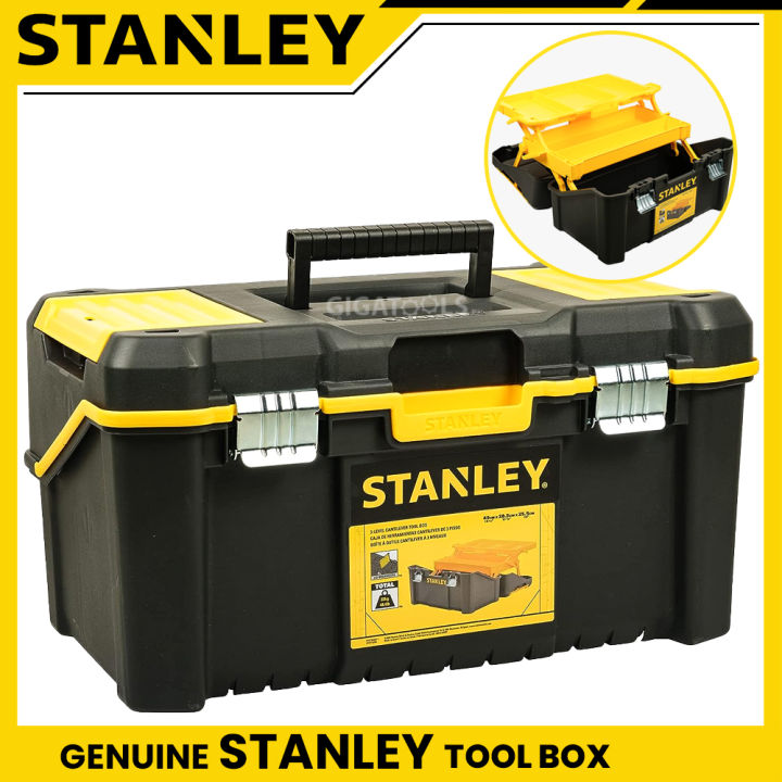 Stanley 19 Inch Plastic Cantilever Tool Box, STST83397-1