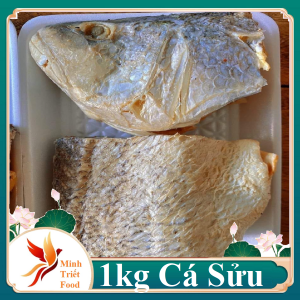 Khô (Mắm) Cá Sửu nguyên con Muối Hột vị bùi thơm cắt khúc chiên hoặc chưng với thịt ba chỉ- ĐẶC SẢN MINH TRIẾT