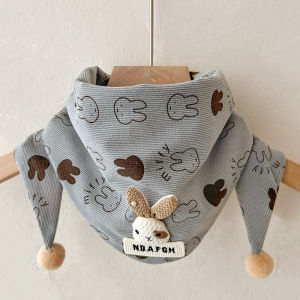 Joyncleon Dễ Thương in hình Thỏ khăn quàng cổ cho bé Mùa Đông giữ ấm cổ Ấm Tam Giác Bib Cho Trẻ Mới Biết Đi Và Trẻ Em