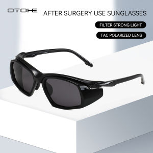 OTOHE  Eye Protection Sunglasses Moisture Chamber Glasses Suits For After Cataract Surgery Myopia Surgery TAC Polarized Sunglasses Anti Pollen Anti Fog Anti Sand Windproof Lenses Eye Cure Men Women Safety Goggles
