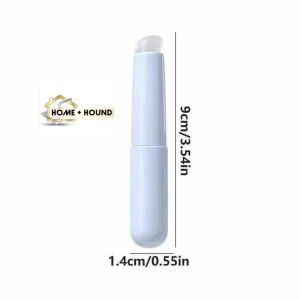 HPME=HOUND SHOP Silicone Lip And Concealer Makeup Brushes Portable Lipstick Brush Applicator Reusable Multi Functional Lip Makeup Brush for Lipstick Lip Balm Concealer Women Girls