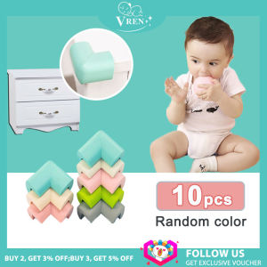 VREN ตัวป้องกันมุมของเด็ก10ชิ้นการ์ดป้องกันมุมมุมโต๊ะมุมแข็งสำหรับป้องกันเฟอร์นิเจอร์