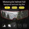 Universal Type Motorcycle Helmet Anti-Rain Film Electric Car Half-Helmet Anti-Fog Lens Patch Accessories. 