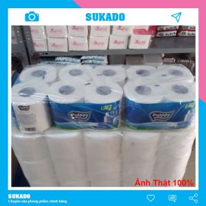 Giấy Vệ Sinh Cuộn Pulppy 2 Lớp Giấy dai - Lốc 10 Cuộn SUKADO GVSP04