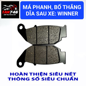 Má phanh bố thắng đĩa sau WINNER WINNERX SONIC 150FI sản phẩm gia công thái hoàn thiện siêu nét thông số siêu chuẩn.