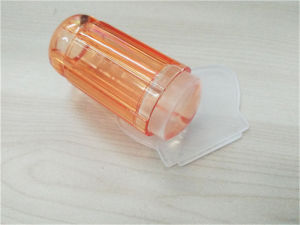 New !!!1pc Clear Jelly Stamper Double-head Nail Stamper & Scraper Nail Art Clear Silicone Marshmallow French Nail Stamper h260819