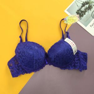 Women Bra Wired Push Up Thick Sponge Lace [Lily Bra Shop]