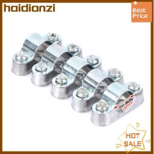 haidianzi 5Pcs Pipe Clamp With Screw From The Wall Yards Away From The Wall Of The Card Saddle Card Line Pipe Clip 16mm 20mm 25mm 32mm