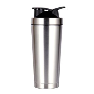 BLACKON 500ml/750ml Cốc Lắc Whey Có cân Thép không gỉ 304 Cốc bột protein thể dục Thời trang Chống rò rỉ Cốc nước thể thao Thể dục thể thao