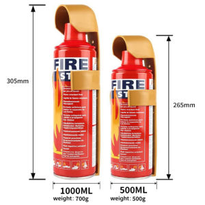 Mini Fire Extinguisher for Home Car Motor Portable Equipment with Portable Stand Fire Stop