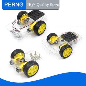 [PERNG] Tehe Tự làm tránh theo dõi động cơ thông minh Robot xe Chassis Kit với tốc độ mã hóa hộp pin 2WD 4WD mô-đun cho UNO R3
