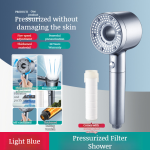 HomeFiltered Shower Heads Bathroom Home Bathtub Adjustable Shower Heads