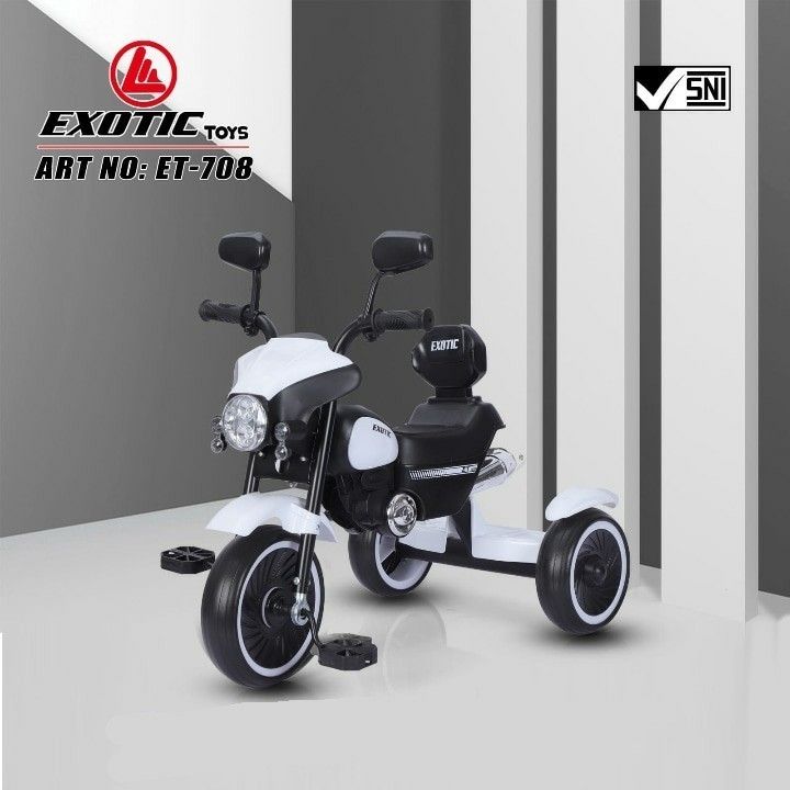 SEPEDA RODA 3/TRI CYCLE/SEPEDA ANAK/MODEL MOTOR/ET-708 // ET