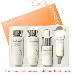 [Date-2029] Bộ Dưỡng Làm Trắng Da Sws Ultimate S Lumiwise Brightening Kit 4 Items