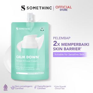 Somethinc Calm Down Skinpair Cover Cream Pelembab Wajah