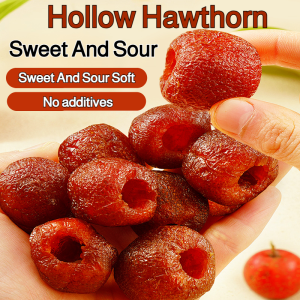 Hollow Hawthorn Whole Pitted Seedless Mother Pregnant Woman No Specialty Added Candied Fruit Sucrose Zero Healthy Delicious Casual Snack