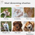 Cassiel Pet Dog and Cat Tick and Flea Killer Treatment Pour On Solution (Cats & Dogs) External Use & Deworming Tablets. 