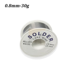 Tin Lead Rosin Core Solder Wire for Electrical Soldering ( 0.8mm 8g / 0.8mm 30g / 1.0mm 50g)