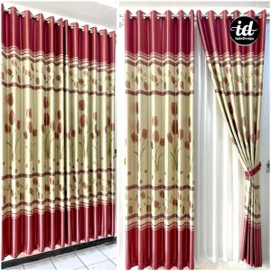 Gorden Jendela / Gorden Pintu Minimalis NAPOLEON Blackout T240