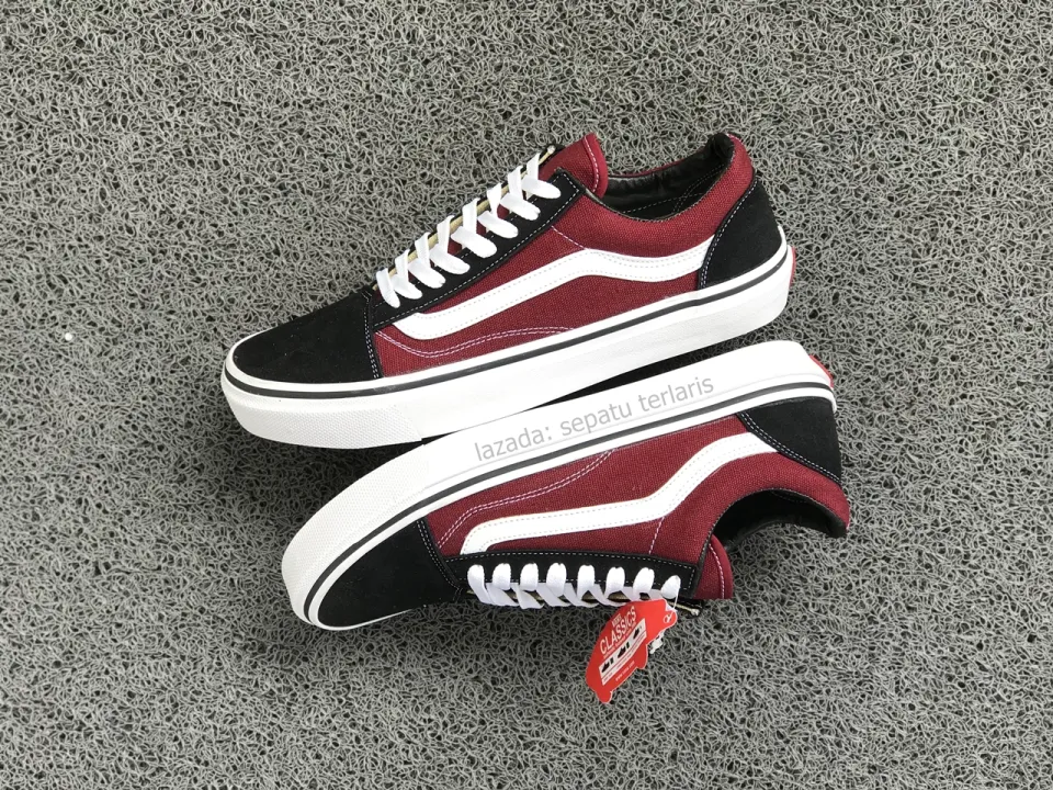Sepatu Vans Vans Old School Wine Sepatu Vans Oldskool Size 40