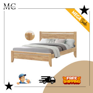🔥【LOCAL SELLER】🔥ALPHA QUEEN/KING WOODEN BEDFRAME (FREE DELIVERY & INSTALATION)