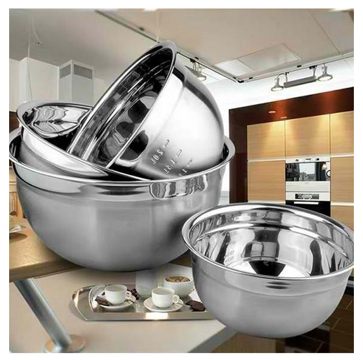 ROYDOM Mixing Bowl Set with Lid, Stainless Steel India | Ubuy