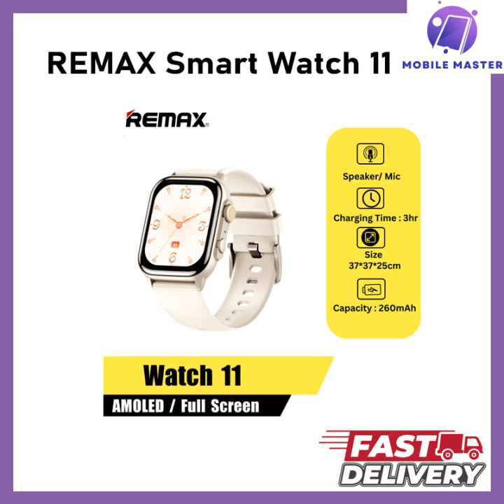 REMAX Watch 11 Chitrun Amoled Display Smart Watch | Lazada Singapore