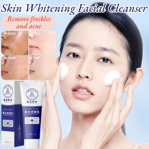 Skin Whitening Facial Cleanser Anti-freckle Cleanser Brightening Moisturizing Hydrating Mild Foam Oil Control Facial Cleanser