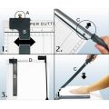 เครื่องตัดกระดาษ แท่นตัดกระดาษ เครื่องตัดกระดาษ ที่ตัดกระดาษA4 Paper Cutter ใบมีดคม อุปกรณ์สำนักงาน เครื่องตัดเอกสาร เหล็กอย่างดี. 